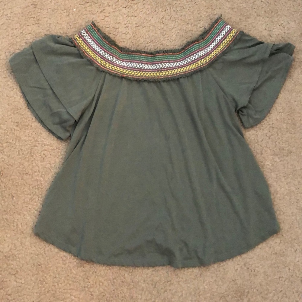 FRANCESCAS Off the Shoulder Shirt